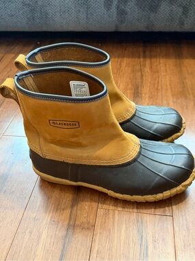 LaCrosse Men’s Tan and Brown Waterproof Duck Boots